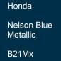 Preview: Honda, Nelson Blue Metallic, B21Mx.